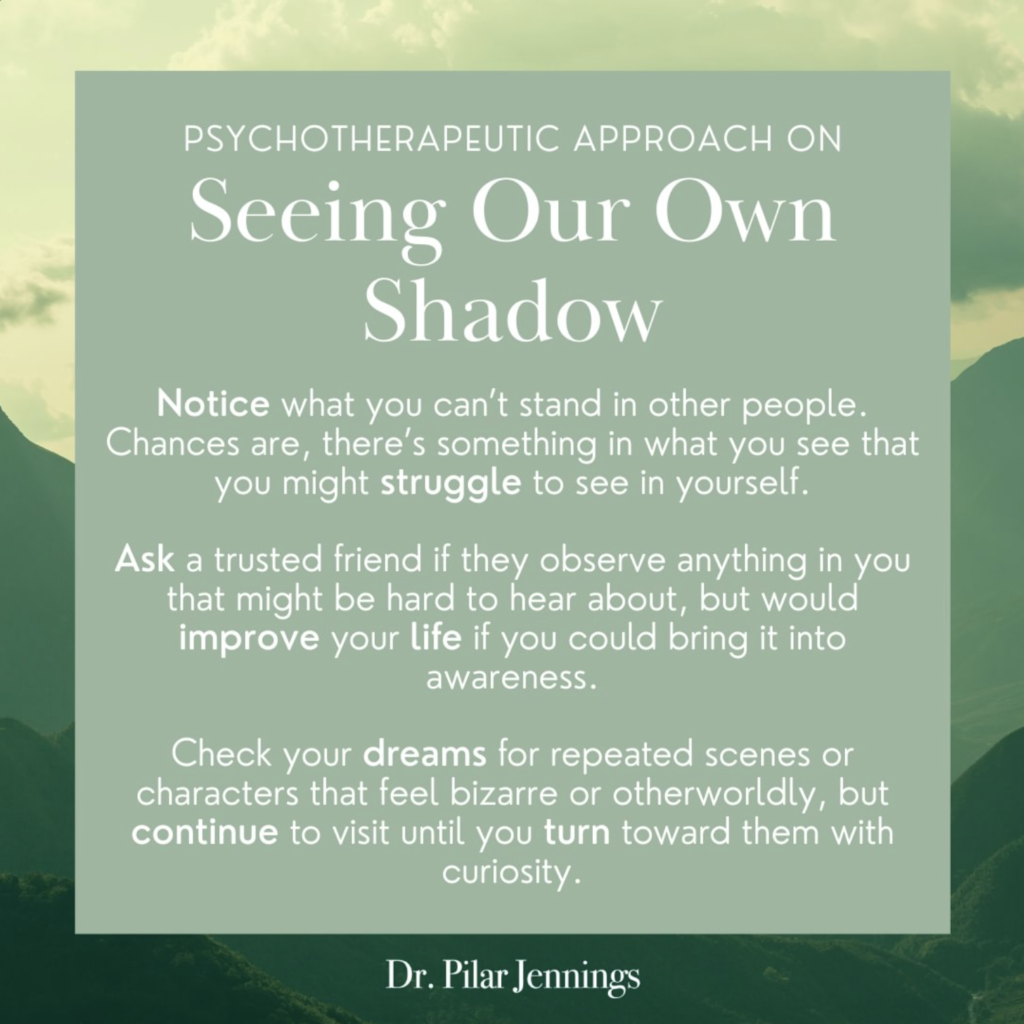 Seeing Our Own Shadow